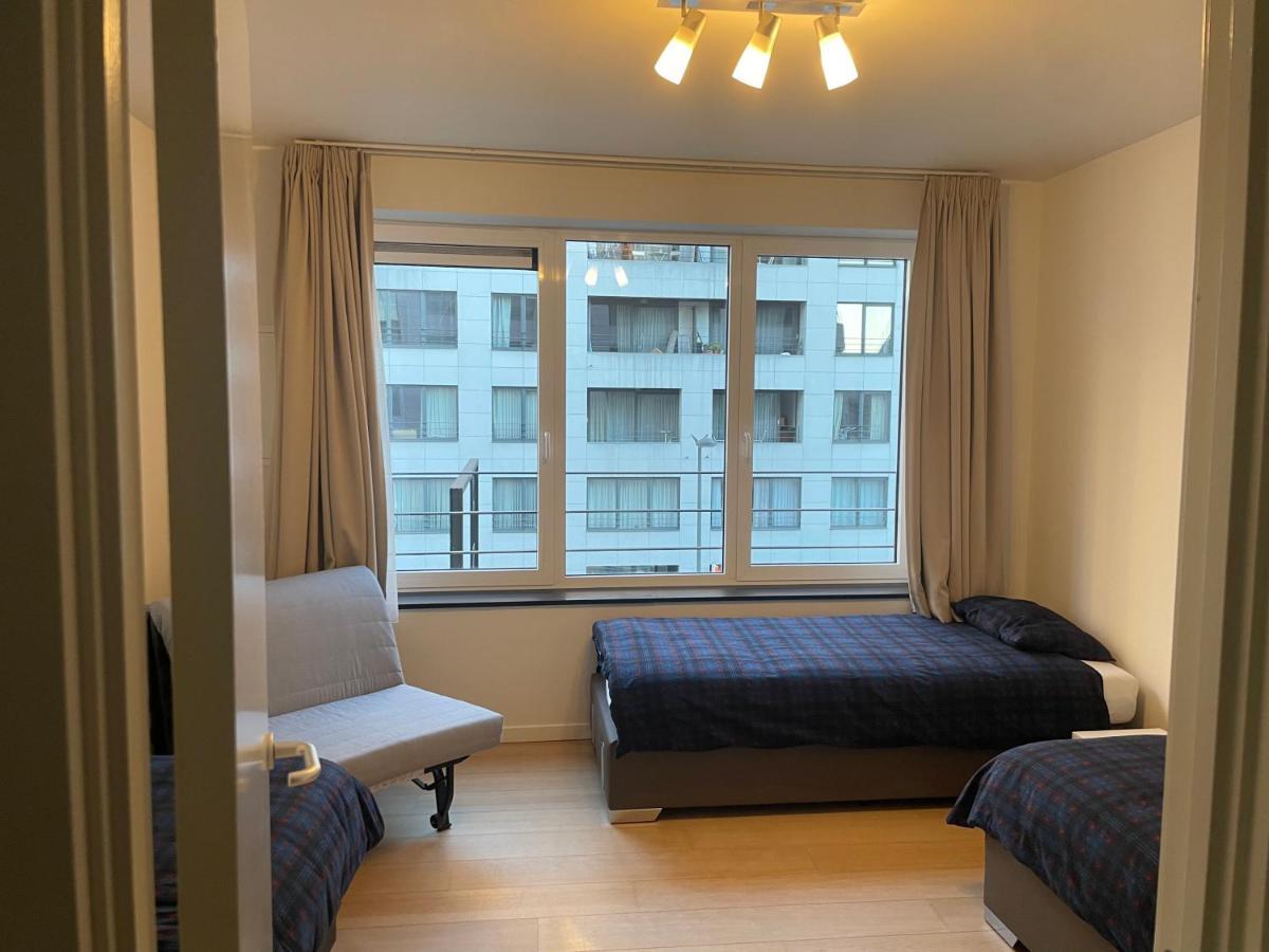 Apartment In Heart Of Brussel City With Balcony View Exterior photo