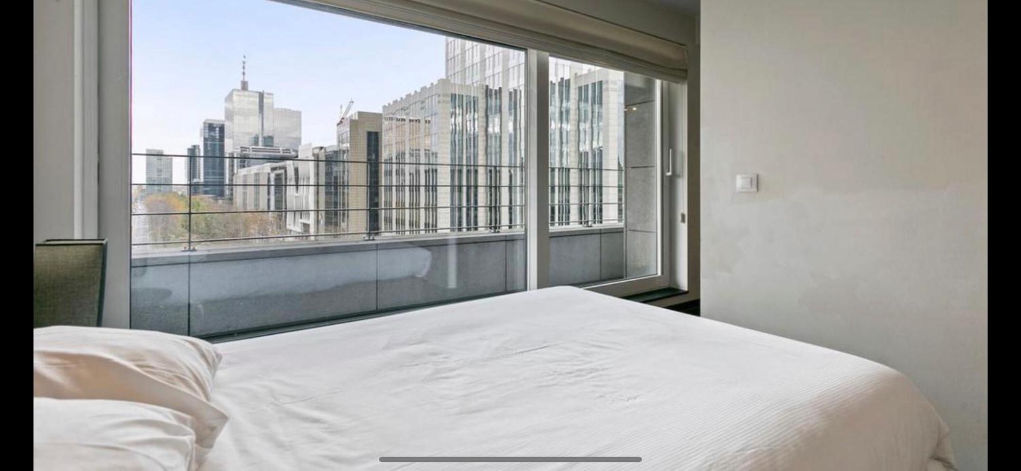 Apartment In Heart Of Brussel City With Balcony View Exterior photo